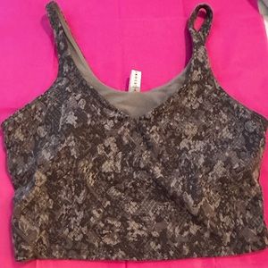 🔥 LIKE NEW LULULEMON 🔥 align cropped tank top size 14 ❤️🥰